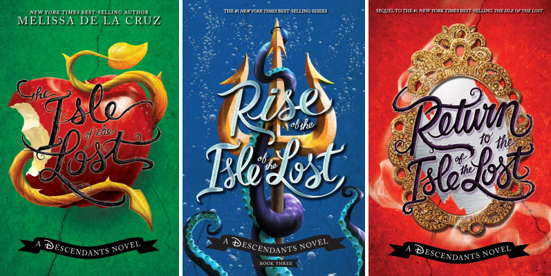 Books 1-3 of the Descendants series by Melissa de la Cruz