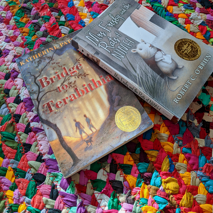 Bookstagram Photo featuring Bride to Terabithia by Katherine Paterson and Mrs. Frisby and the Rats of NIMH by Robert C. O'Brien