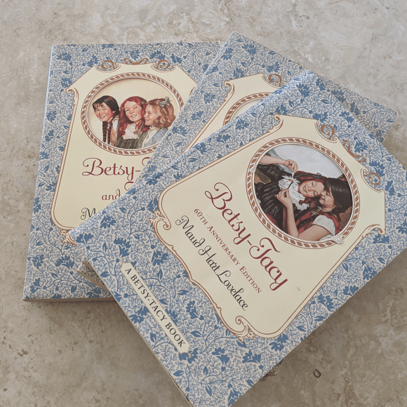 Bookstagram photo featuring the Betsy-Tacy series by Maud Hart Lovelace