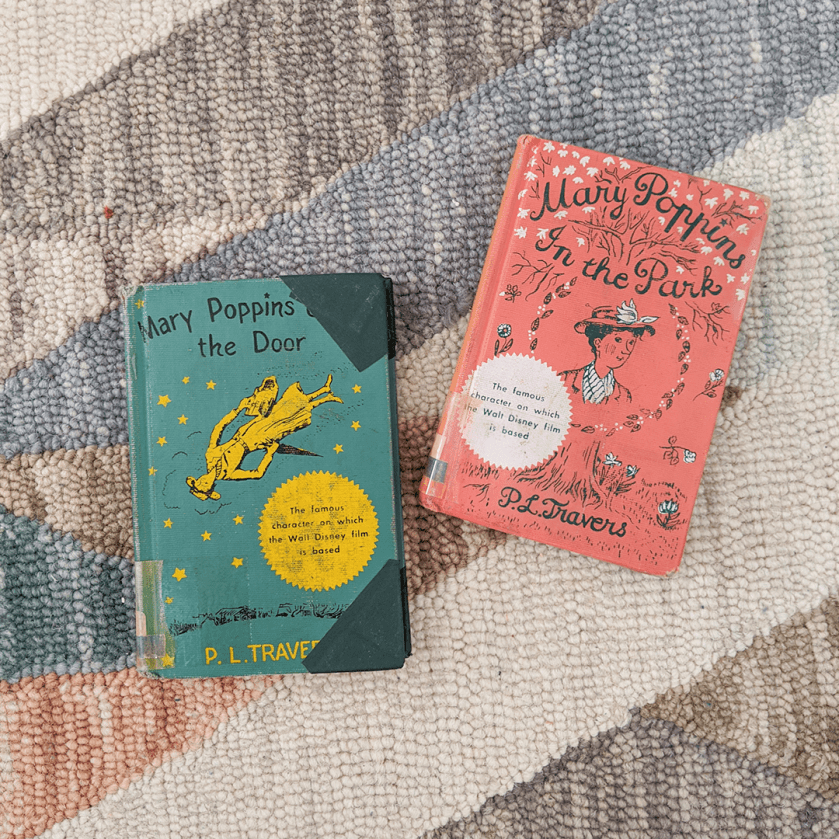 Bookstagram photo featuring Marry Poppins Opens the Door and Mary Poppins in the Park by P.L. Travers