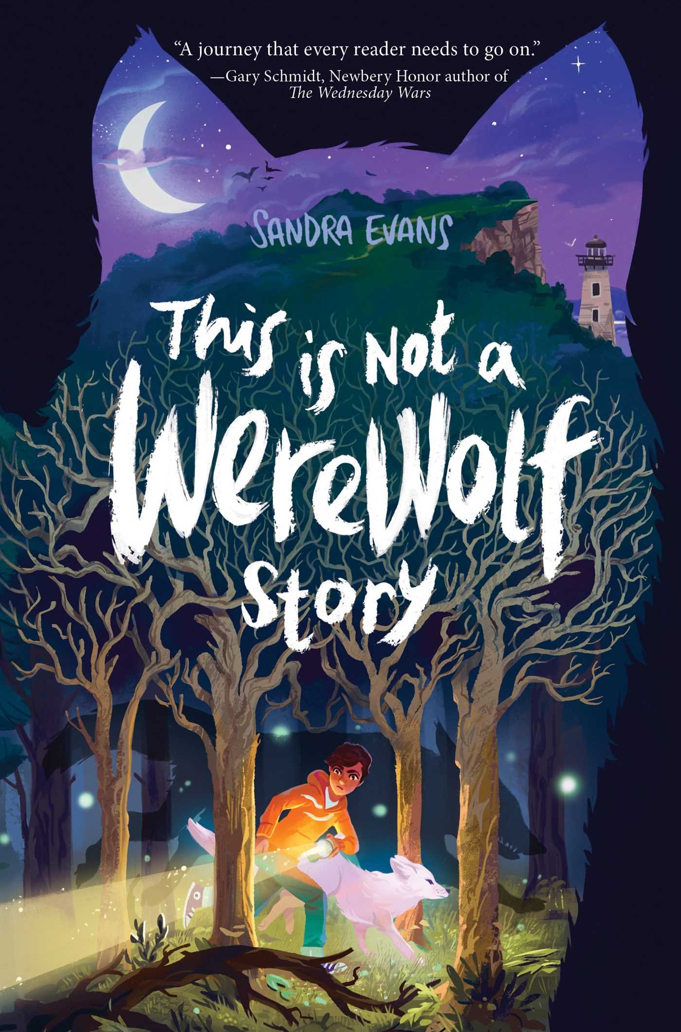 This is Not a Werewolf Story by Sandra Evans