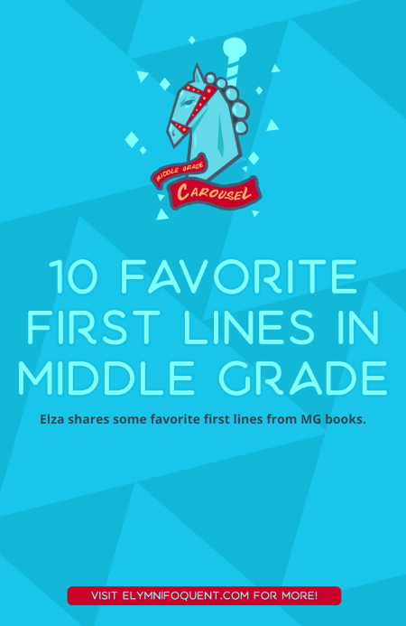 10 Favorite First Lines in Middle Grade