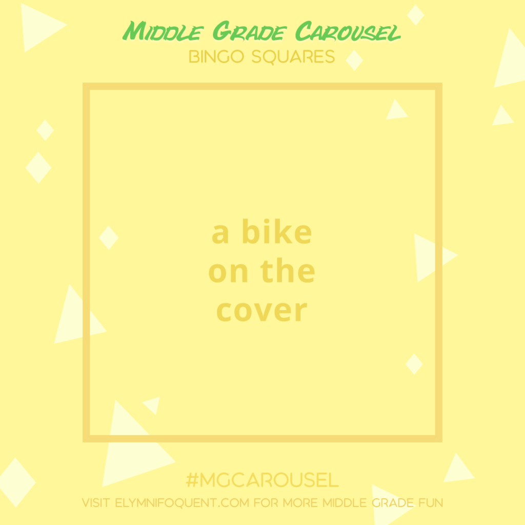 Bingo Squares: a bike on the cover