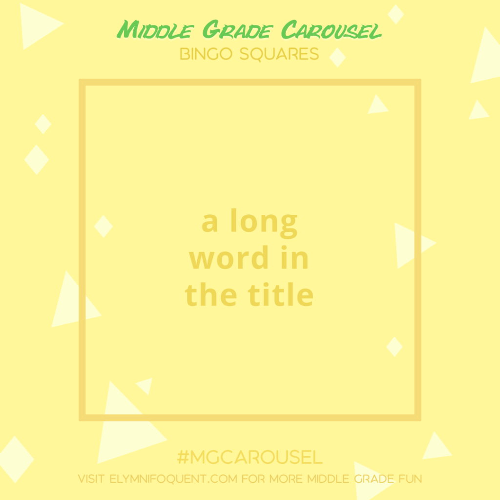 Bingo Squares: a long word in the title