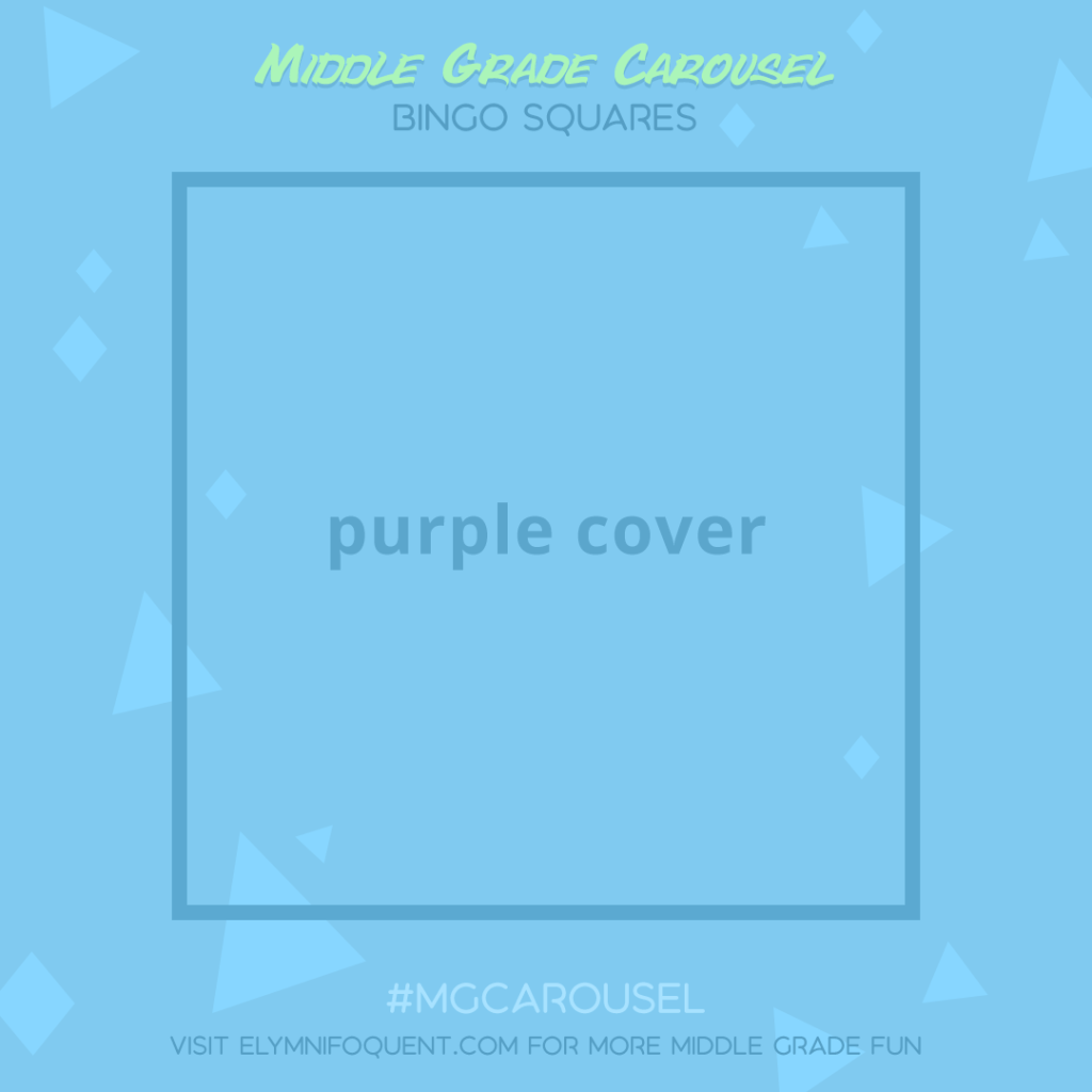 Bingo Squares: purple cover