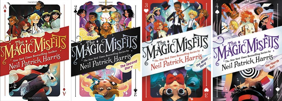 The Magic Misfits series by Neil Patrick Harris