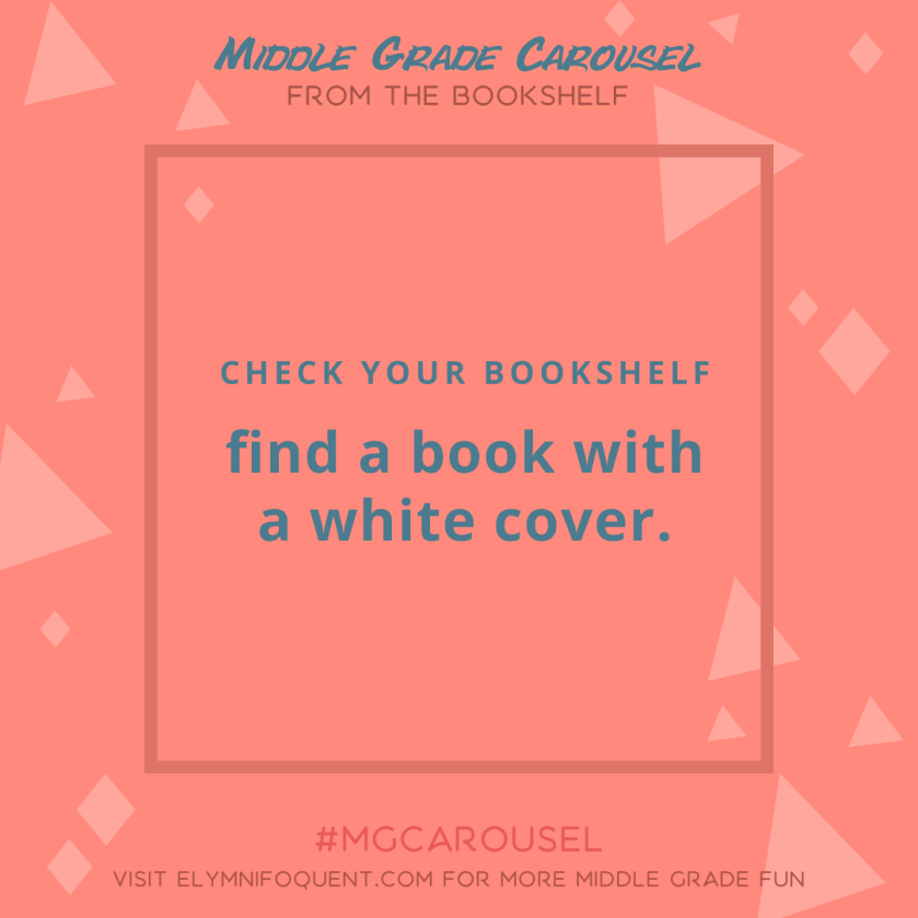 From the Bookshelf: find a book with a white cover