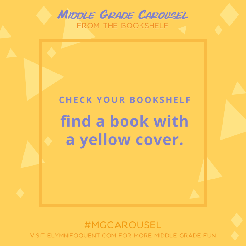 From the Bookshelf: find a book with a yellow cover