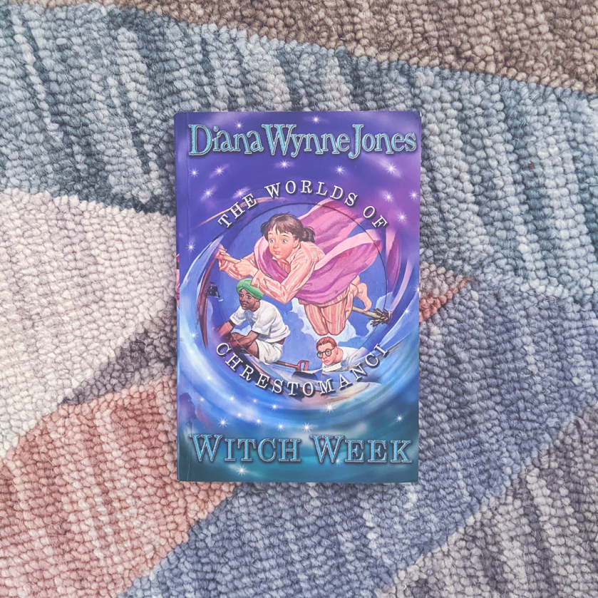 Bookstagram photo features Witch Week by Diana Wynne Jones
