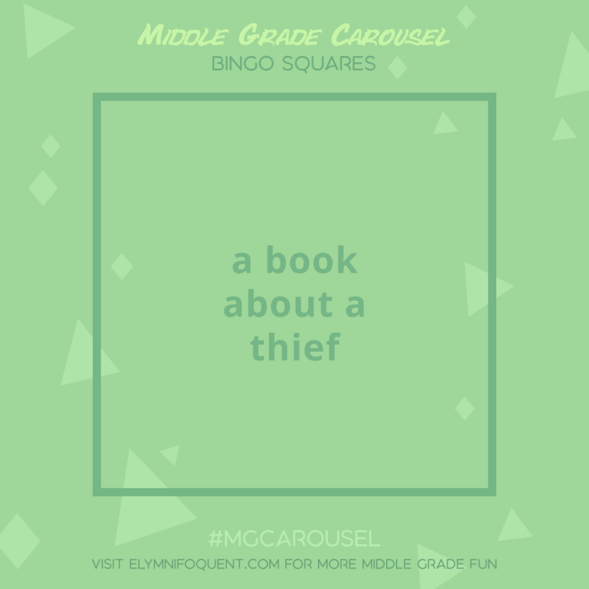 Bingo Squares: a book about a thief