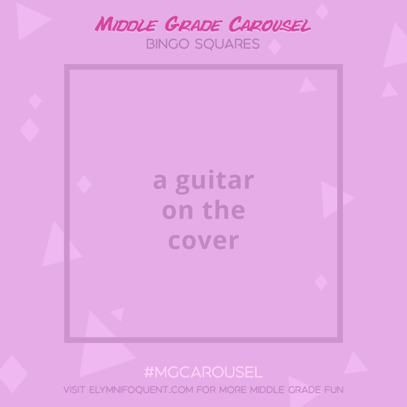 Bingo Squares: a guitar on the cover