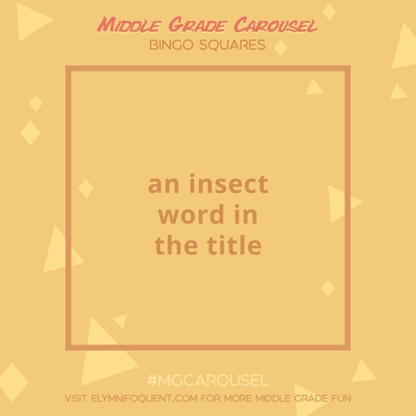 Bingo Squares: an insect word in the title