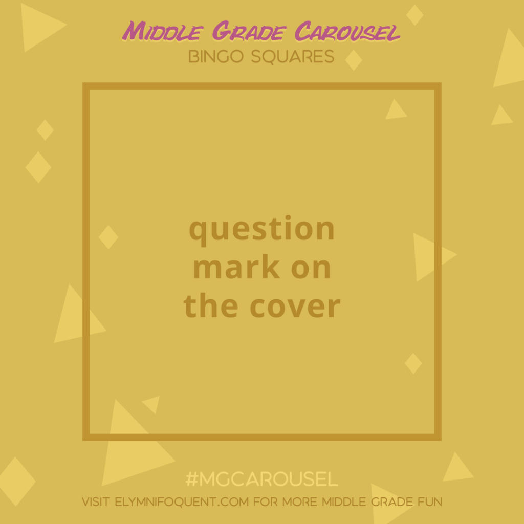 Bingo Squares: question mark on the cover