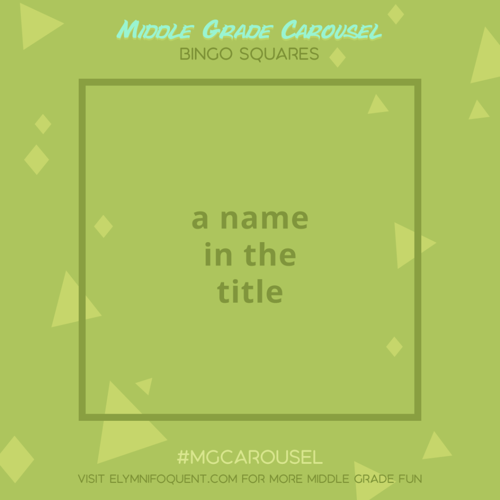 Bingo Squares: a name in the title