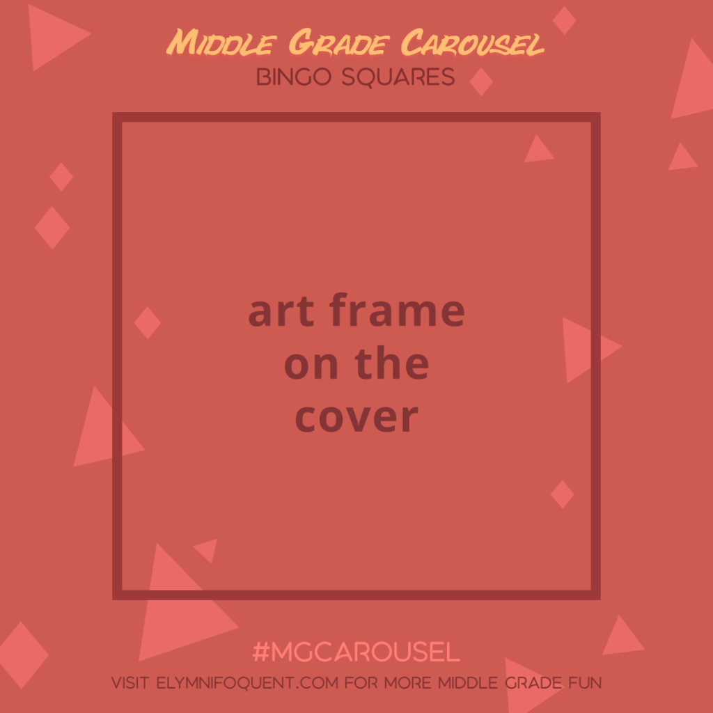 Bingo Squares: art frame on the cover