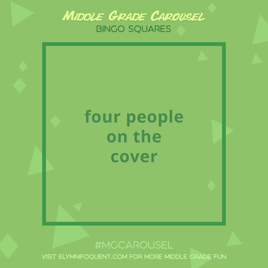 Bingo Squares: four people on the cover