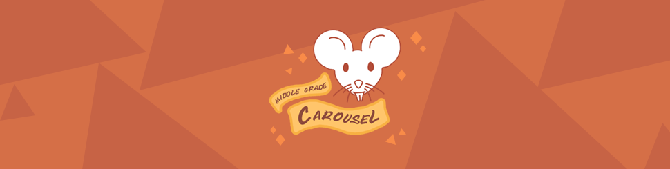 Header for September 2022: Rodents features the Middle Grade Carousel banner and an illustration of a white mouse.