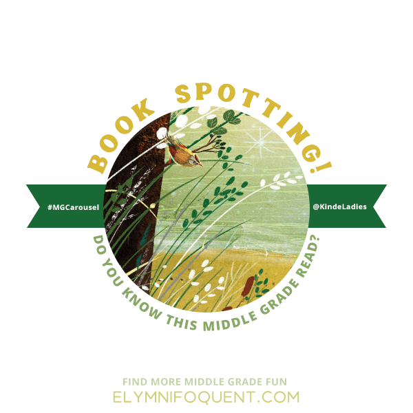 Book Spotting: can you tell which Middle Grade book cover this sneak peek is taken from?