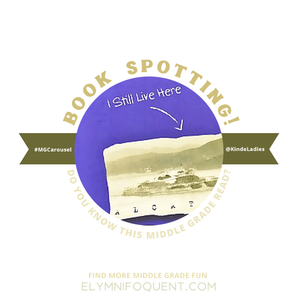 Book Spotting: can you tell which Middle Grade book cover this sneak peek is taken from?