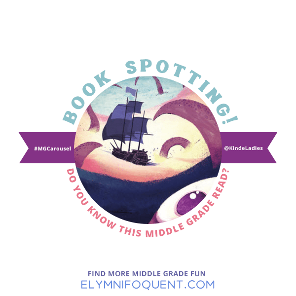 Book Spotting: can you tell which Middle Grade book cover this sneak peek is taken from?