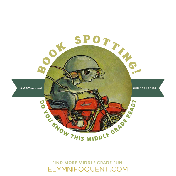 Book Spotting: can you tell which Middle Grade book cover this sneak peek is taken from?