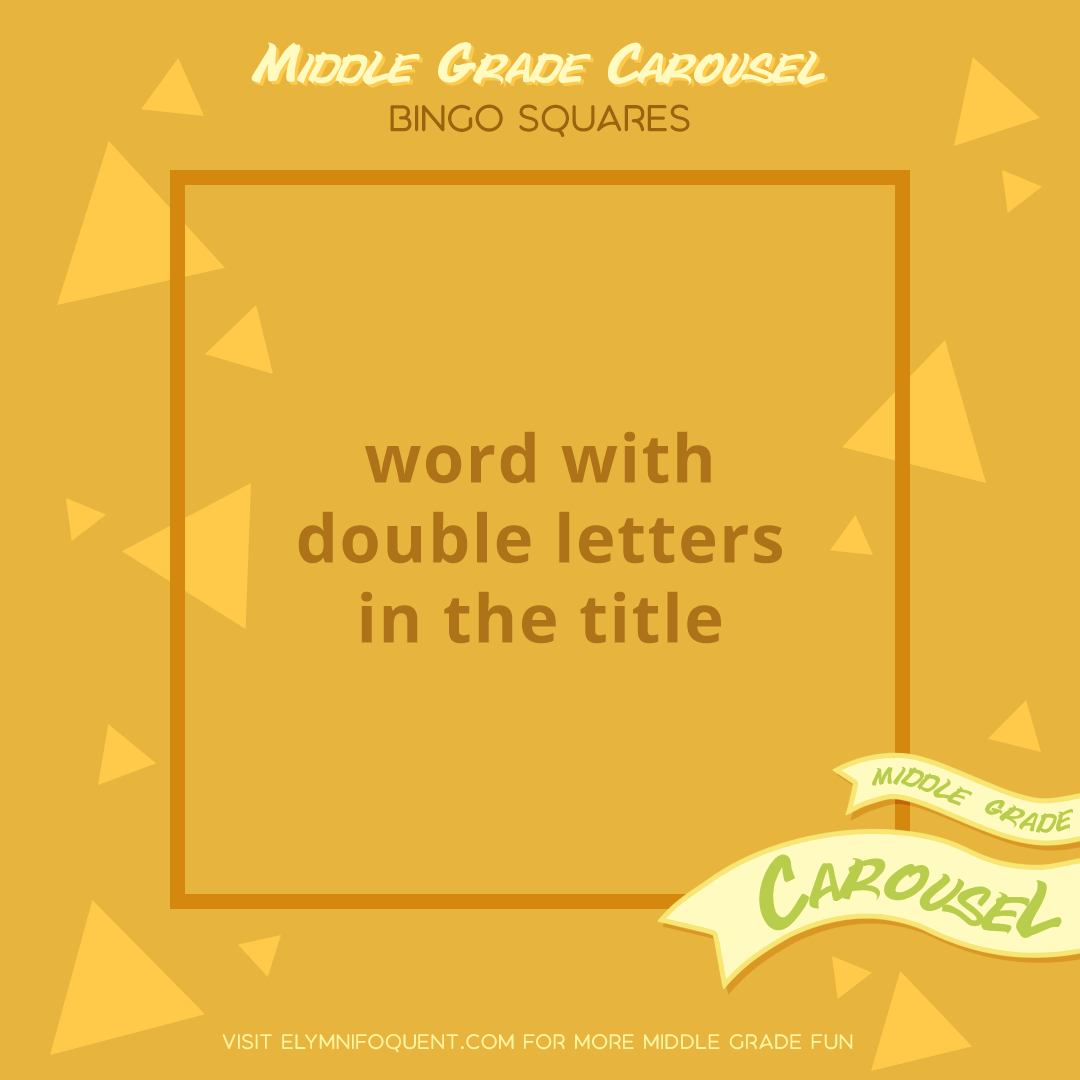 Bingo Squares: word with double letters in the title