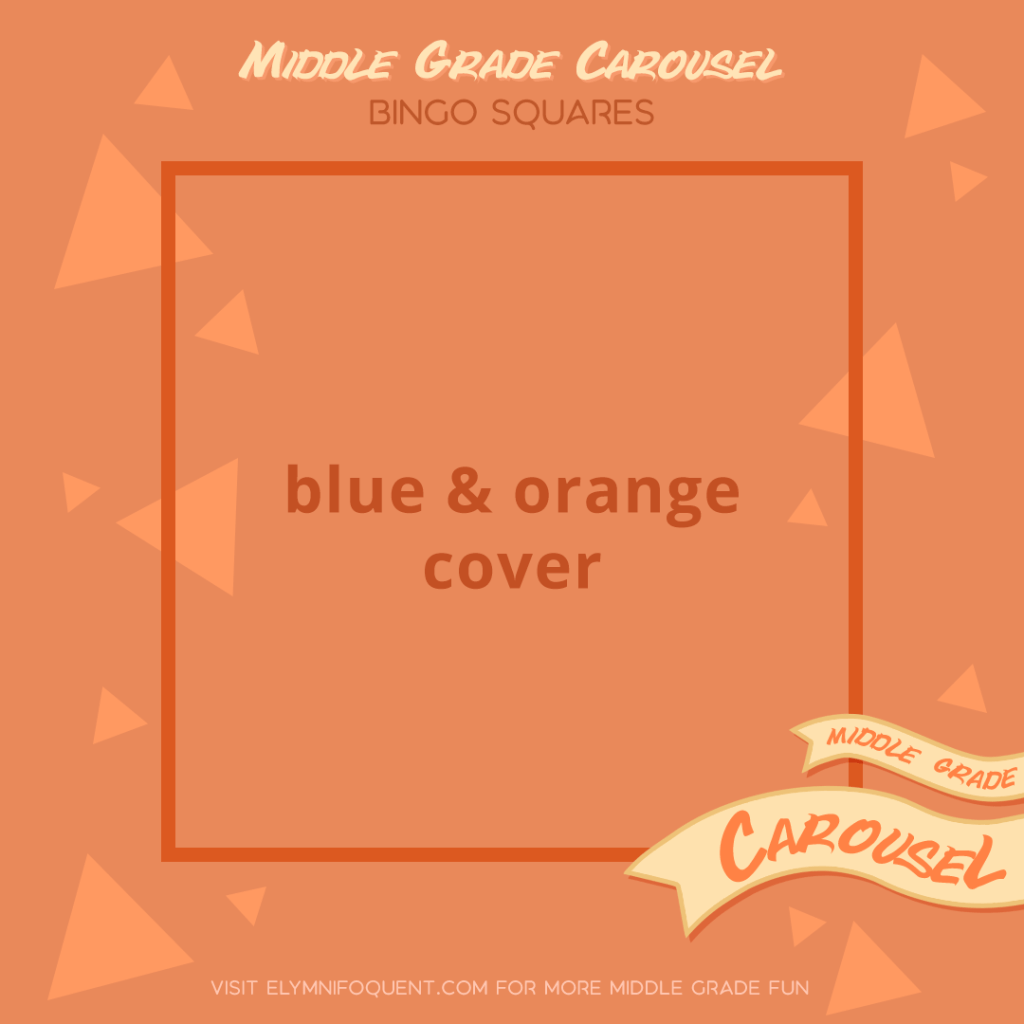 Bingo Squares: blue & orange cover