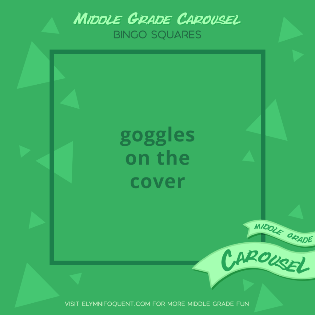 Bingo Squares: goggles on the cover
