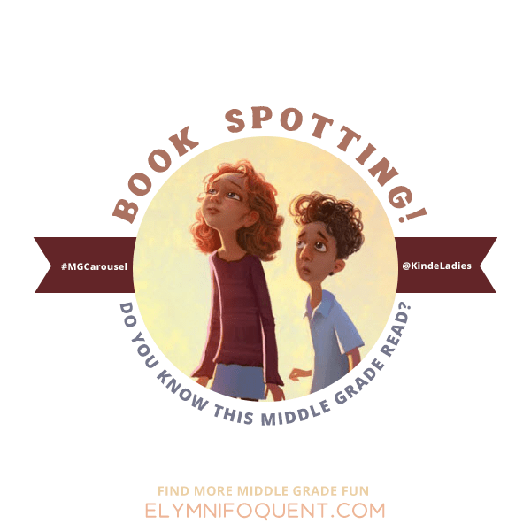 Book Spotting: can you tell which Middle Grade book cover this sneak peek is taken from?