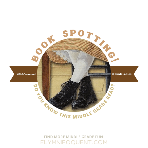 Book Spotting: can you tell which Middle Grade book cover this sneak peek is taken from?