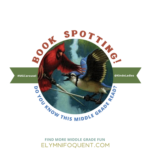 Book Spotting: can you tell which Middle Grade book cover this sneak peek is taken from?