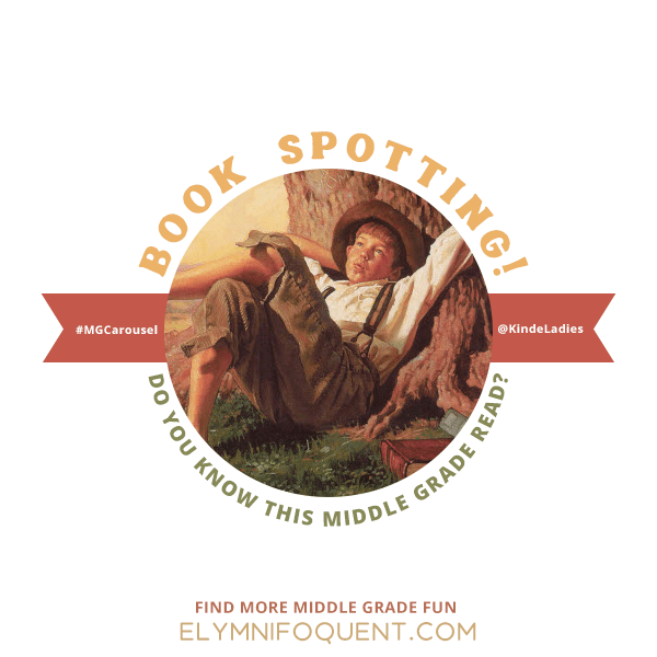 Book Spotting: can you tell which Middle Grade book cover this sneak peek is taken from?
