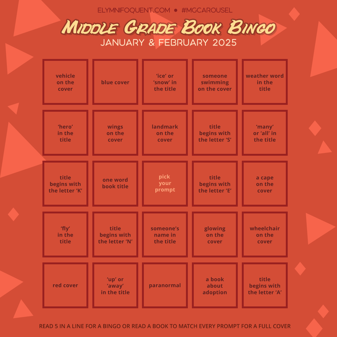 #MGCarousel Book Bingo – January & February&nbsp;2025