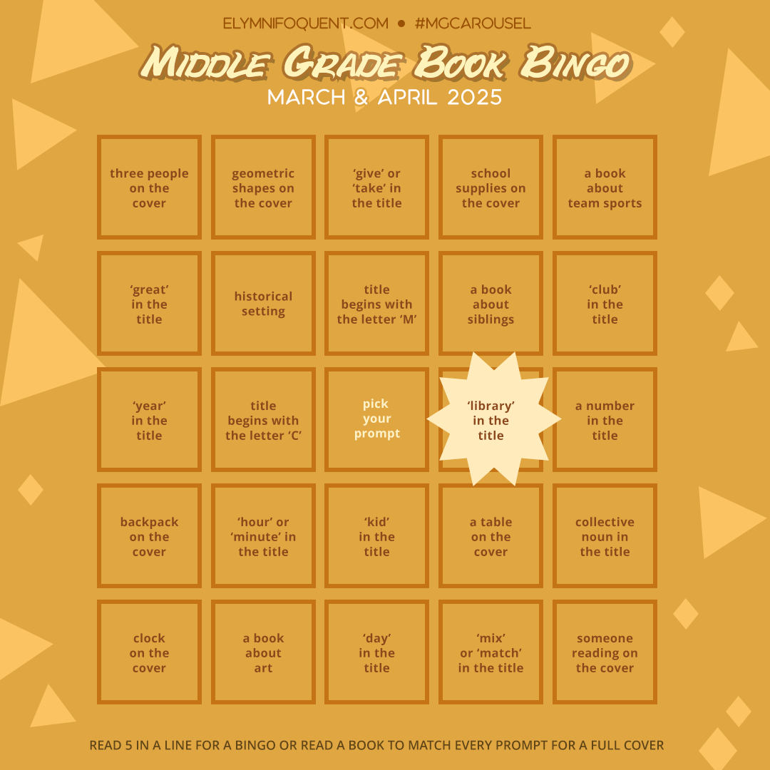 Bingo Squares – ‘Library’ in the&nbsp;Title