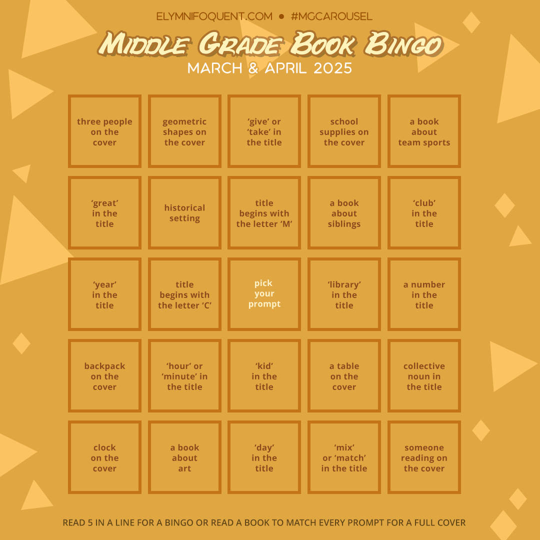 #MGCarousel Book Bingo – March & April&nbsp;2025